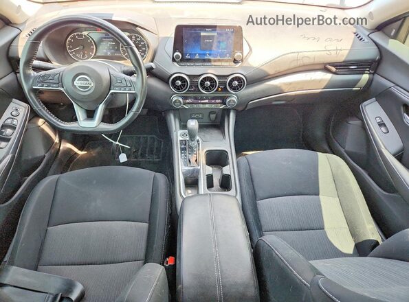 3N1AB8CV4PY221866 2023 NISSAN SENTRA Синий Вид панели приборов