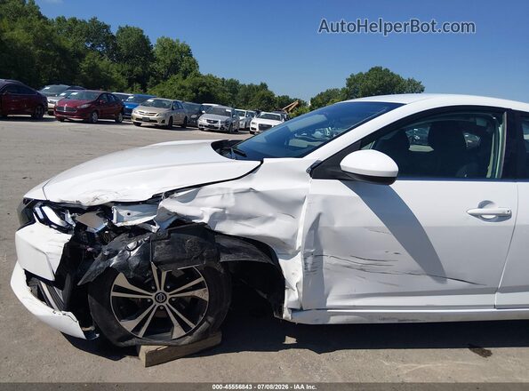 3N1AB8CV4PY226386 2023 NISSAN SENTRA Белый Вид спереди