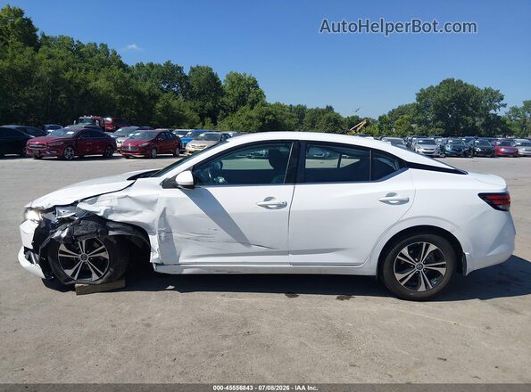 3N1AB8CV4PY226386 2023 NISSAN SENTRA Белый Панорамный вид салона 360°