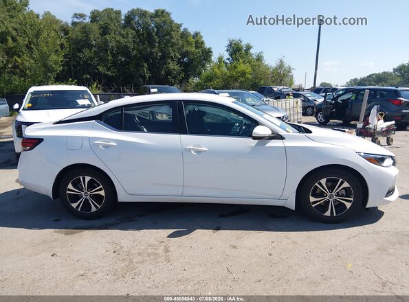 3N1AB8CV4PY226386 2023 NISSAN SENTRA Белый Вид задней части салона