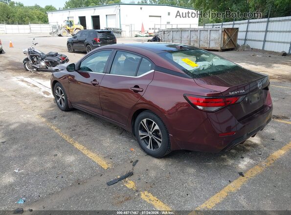 3N1AB8CV4PY250266 2023 NISSAN SENTRA Red Հետևի ձախ