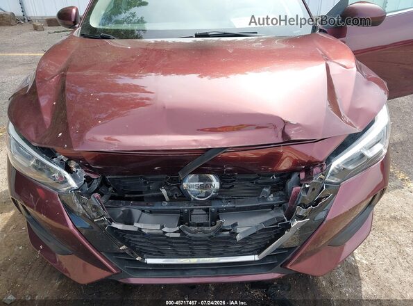 3N1AB8CV4PY250266 2023 NISSAN SENTRA Red Դիմացի տեսք
