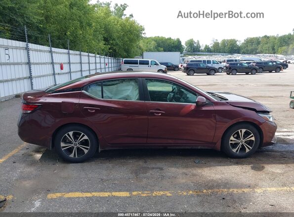 3N1AB8CV4PY250266 2023 NISSAN SENTRA Red Սալոնի հետևի տեսք