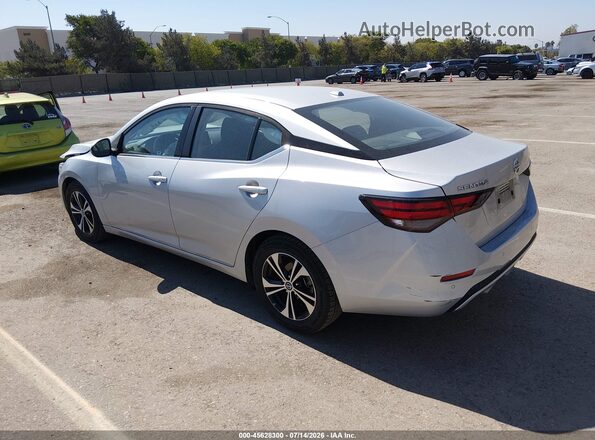 3N1AB8CV4PY297216 2023 NISSAN SENTRA Silver Задня ліва чверть