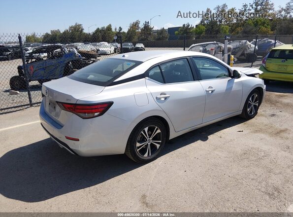 3N1AB8CV4PY297216 2023 NISSAN SENTRA Silver Задня права чверть