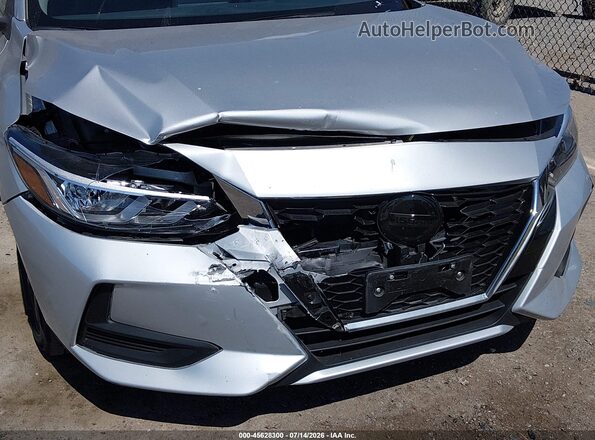 3N1AB8CV4PY297216 2023 NISSAN SENTRA Silver Вид спереду