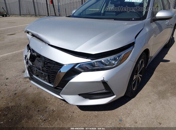 3N1AB8CV4PY297216 2023 NISSAN SENTRA Silver Вид задньої частини салону