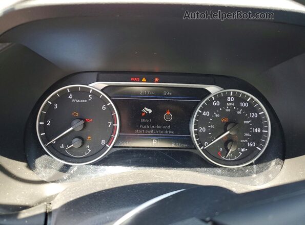 3N1AB8CV4PY297426 2023 NISSAN SENTRA Silver Instrument cluster view