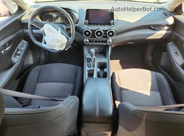 3N1AB8CV4PY297426 2023 NISSAN SENTRA Silver Dashboard view