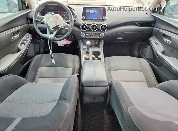 3N1AB8CV4PY317674 2023 NISSAN SENTRA Gray Widok deski rozdzielczej