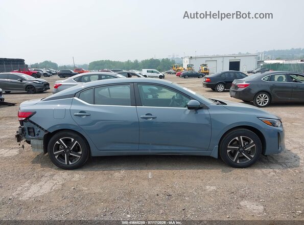 3N1AB8CV4RY226813 2024 NISSAN SENTRA Blue Widok wnętrza 360 stopni
