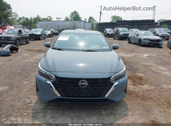 3N1AB8CV4RY226813 2024 NISSAN SENTRA Blue Widok wnętrza z tyłu