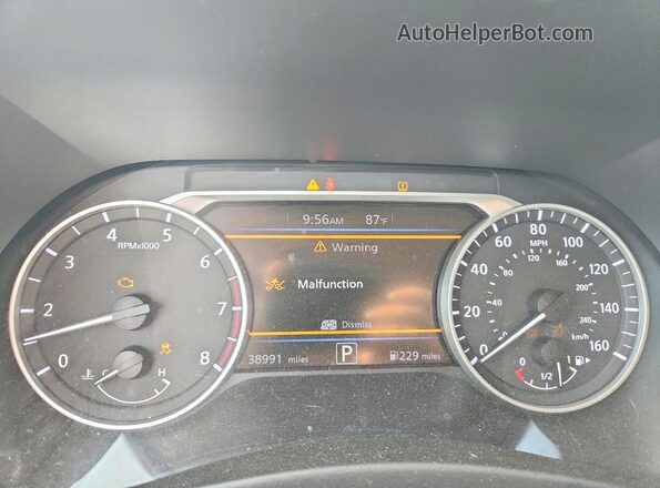 3N1AB8CV4RY232188 2024 NISSAN SENTRA White Instrument cluster view