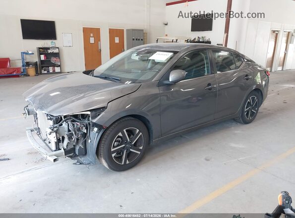 3N1AB8CV4RY242834 2024 NISSAN SENTRA Серый Передняя левая четверть