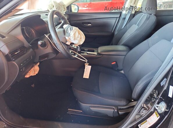 3N1AB8CV4RY268947 2024 NISSAN SENTRA Black წინა სალონის ხედი