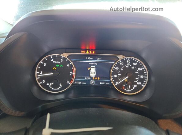 3N1AB8CV4RY268947 2024 NISSAN SENTRA Black ხელსაწყოთა პანელის ხედი