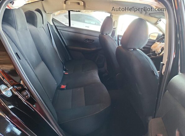 3N1AB8CV4RY268947 2024 NISSAN SENTRA Black უკანა სავარძლების ხედი