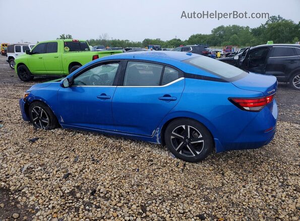 3N1AB8CV4RY272576 2024 NISSAN SENTRA Blue Задня ліва чверть