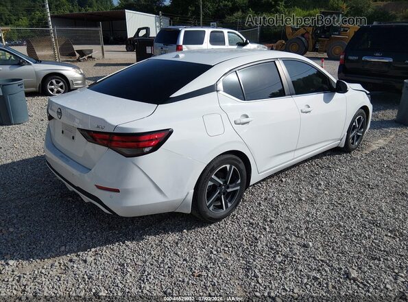 3N1AB8CV4RY274389 2024 NISSAN SENTRA White Задня права чверть