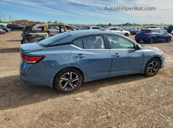 3N1AB8CV4RY321520 2024 NISSAN SENTRA Серый Задняя правая четверть
