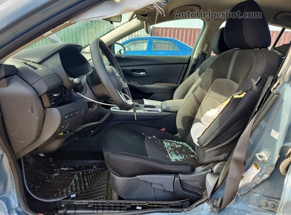 3N1AB8CV4RY321520 2024 NISSAN SENTRA Серый Вид салона спереди