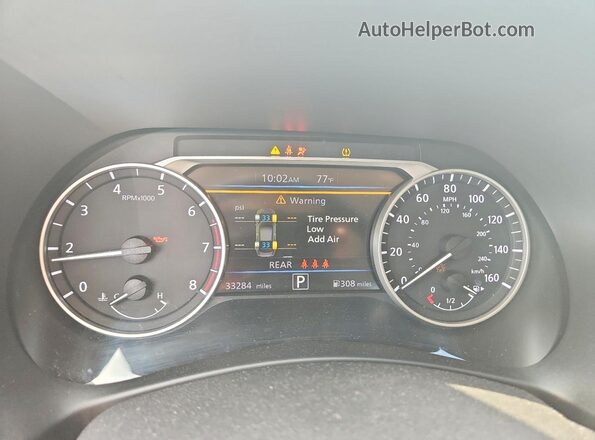 3N1AB8CV4RY325342 2024 NISSAN SENTRA Черный Вид щитка приборов