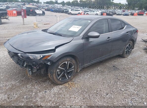 3N1AB8CV4SY213405 2025 NISSAN SENTRA Gray Vista tres cuartos delantera izquierda