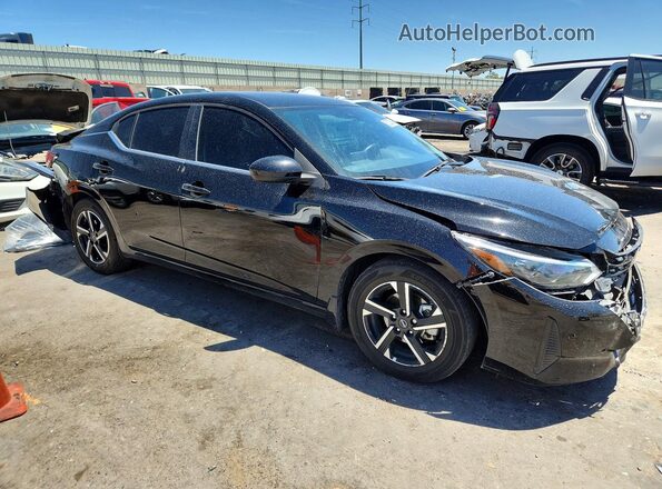 3N1AB8CV4SY225229 2025 NISSAN SENTRA Black Front right