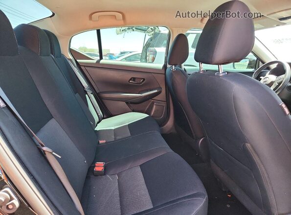 3N1AB8CV4SY225229 2025 NISSAN SENTRA Black Rear seats view