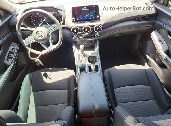 3N1AB8CV4SY225229 2025 NISSAN SENTRA Black Dashboard view