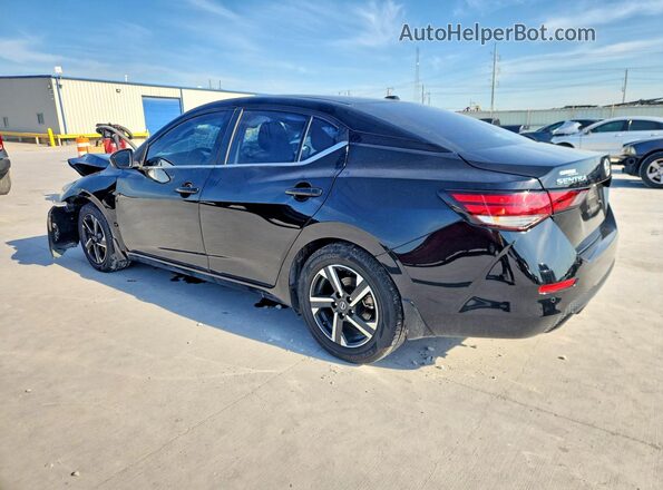 3N1AB8CV4SY237011 2025 NISSAN SENTRA Black Հետևի ձախ