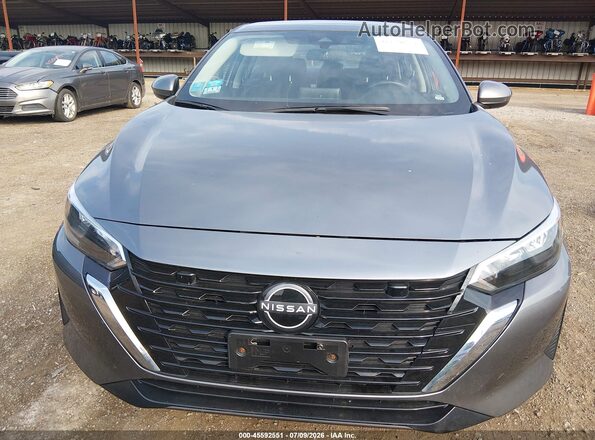 3N1AB8CV4SY260045 2025 NISSAN SENTRA Gray წინა ხედი