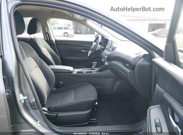 3N1AB8CV4SY260045 2025 NISSAN SENTRA Gray წინა სალონის ხედი