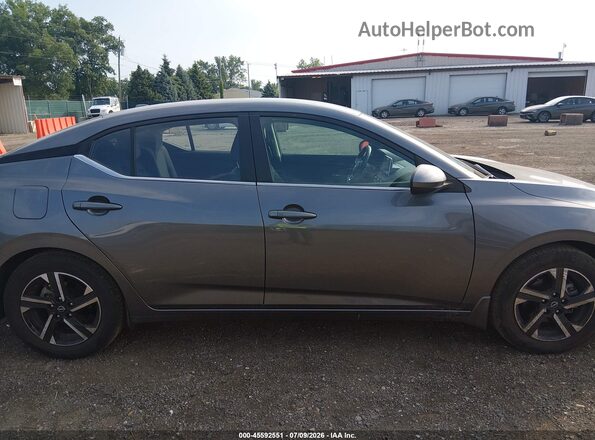 3N1AB8CV4SY260045 2025 NISSAN SENTRA Gray უკანა სალონის ხედი