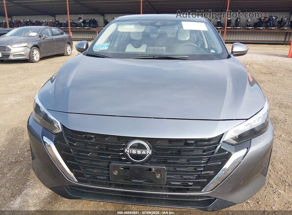 3N1AB8CV4SY260045 2025 NISSAN SENTRA Gray ხელსაწყოთა პანელის ხედი