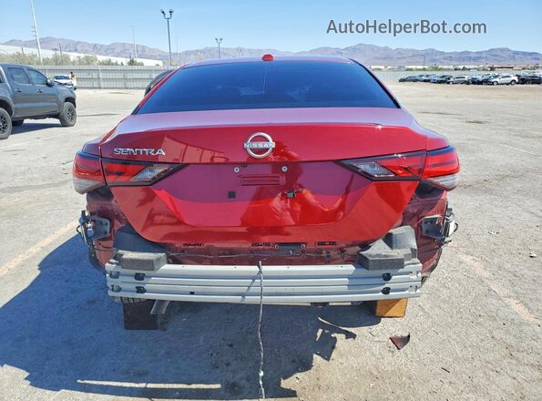 3N1AB8CV4SY271224 2025 NISSAN SENTRA Burgundy Հետևի տեսք