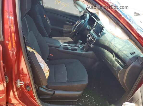 3N1AB8CV4SY271224 2025 NISSAN SENTRA Burgundy Սալոնի դիմացի տեսք