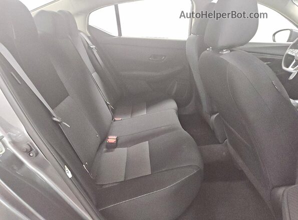 3N1AB8CV4SY299881 2025 NISSAN SENTRA Gray Widok tylnych siedzeń