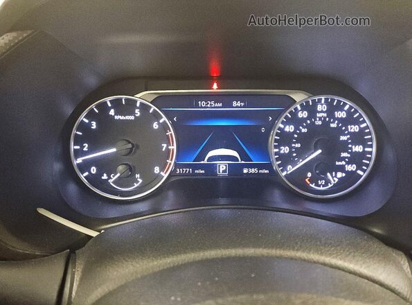 3N1AB8CV4SY299881 2025 NISSAN SENTRA Gray Widok zestawu wskaźników