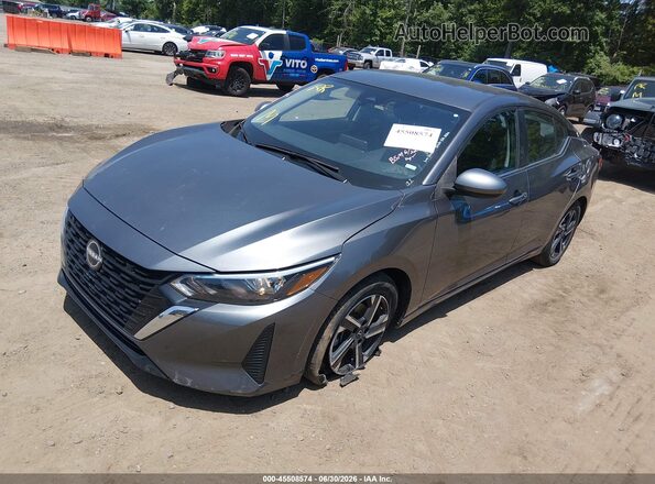 3N1AB8CV4SY302486 2025 NISSAN SENTRA Gray Vista tres cuartos delantera izquierda