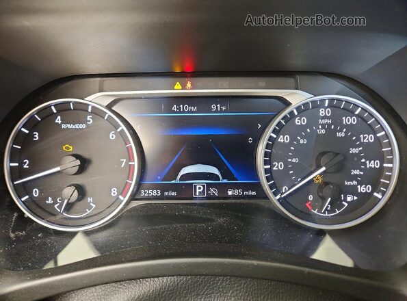 3N1AB8CV4SY308112 2025 NISSAN SENTRA Gray Սարքավորումների վահանակի տեսք