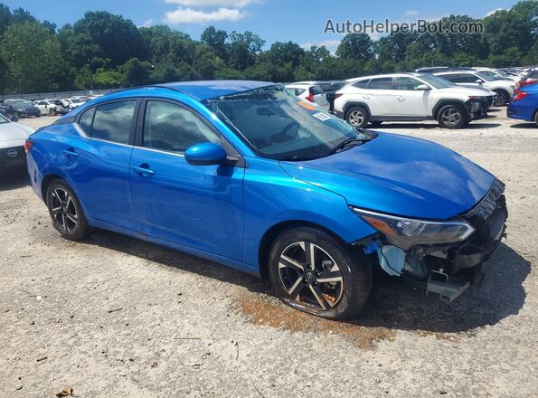3N1AB8CV4SY314413 2025 NISSAN SENTRA Blue წინა მარჯვენა