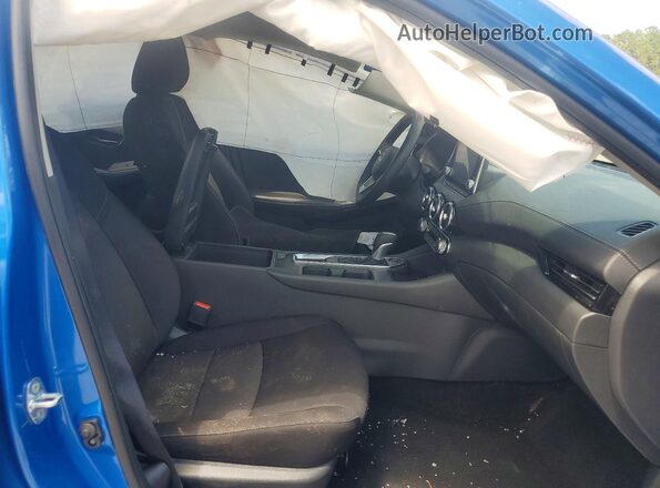 3N1AB8CV4SY314413 2025 NISSAN SENTRA Blue წინა სალონის ხედი