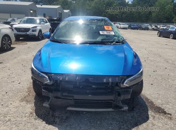 3N1AB8CV4SY314413 2025 NISSAN SENTRA Blue სალონის 360-გრადუსიანი ხედი