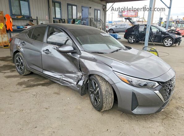 3N1AB8CV4SY315657 2025 NISSAN SENTRA Серебряный Передняя правая четверть
