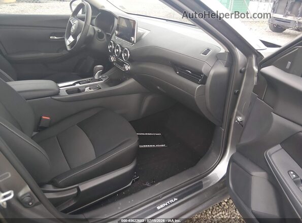 3N1AB8CV4SY342485 2025 NISSAN SENTRA Серый Вид салона спереди