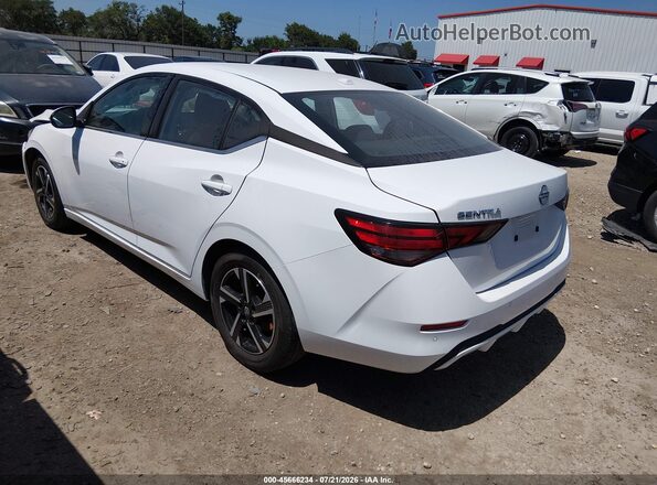 3N1AB8CV4SY348285 2025 NISSAN SENTRA White Tył lewy
