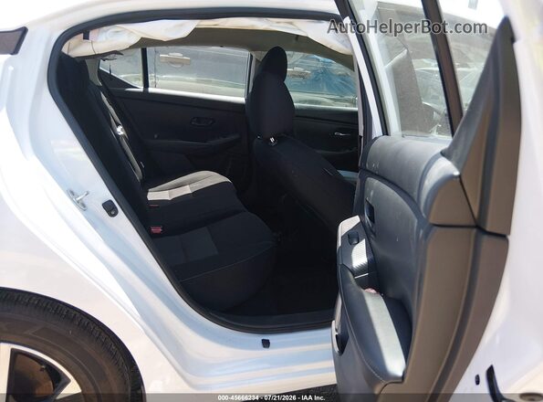 3N1AB8CV4SY348285 2025 NISSAN SENTRA White Widok naklejki z numerem VIN