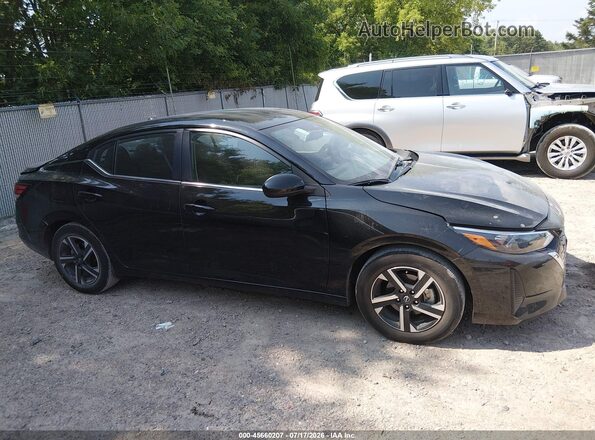 3N1AB8CV4SY358797 2025 NISSAN SENTRA Black Вид задньої частини салону