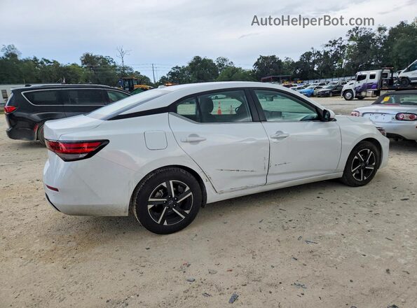 3N1AB8CV4SY386941 2025 NISSAN SENTRA White Tył prawy